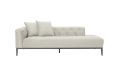 Loungesofa Cesare venstre pebble