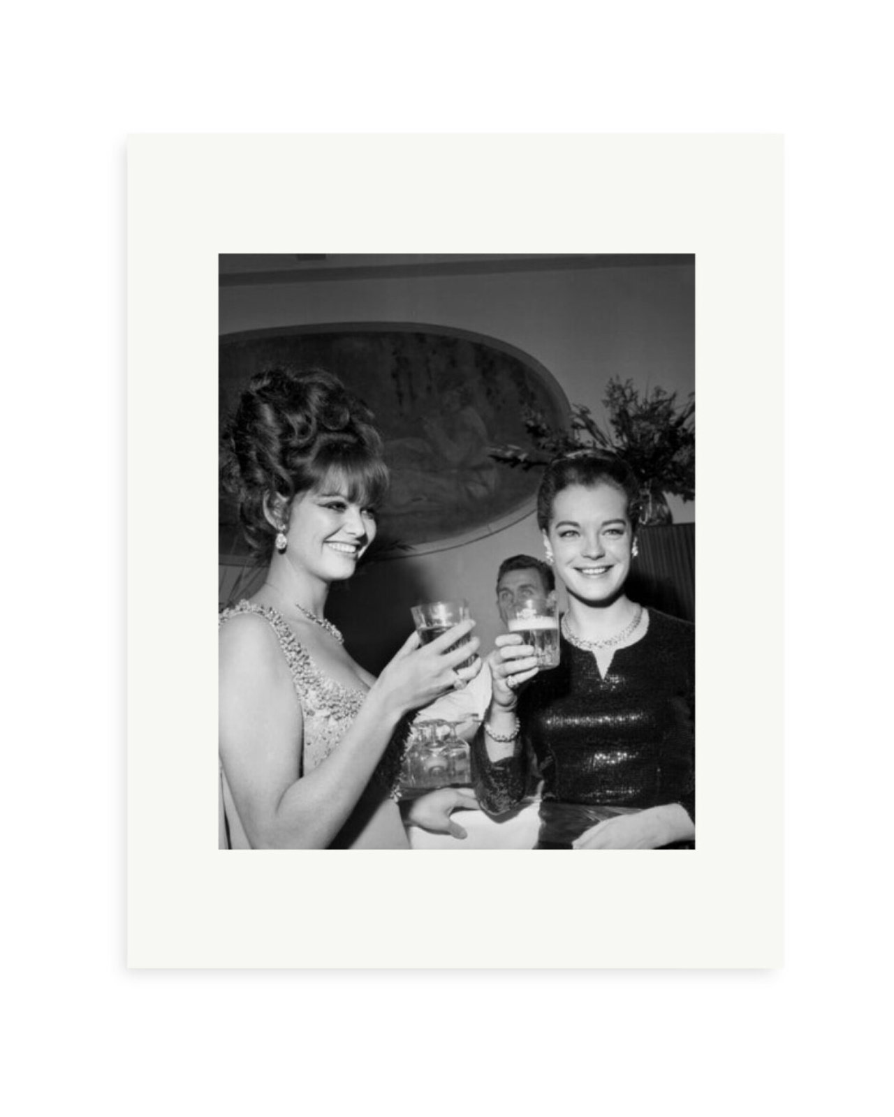Claudia Cardinale and Romy Schneider Print Only / Small
