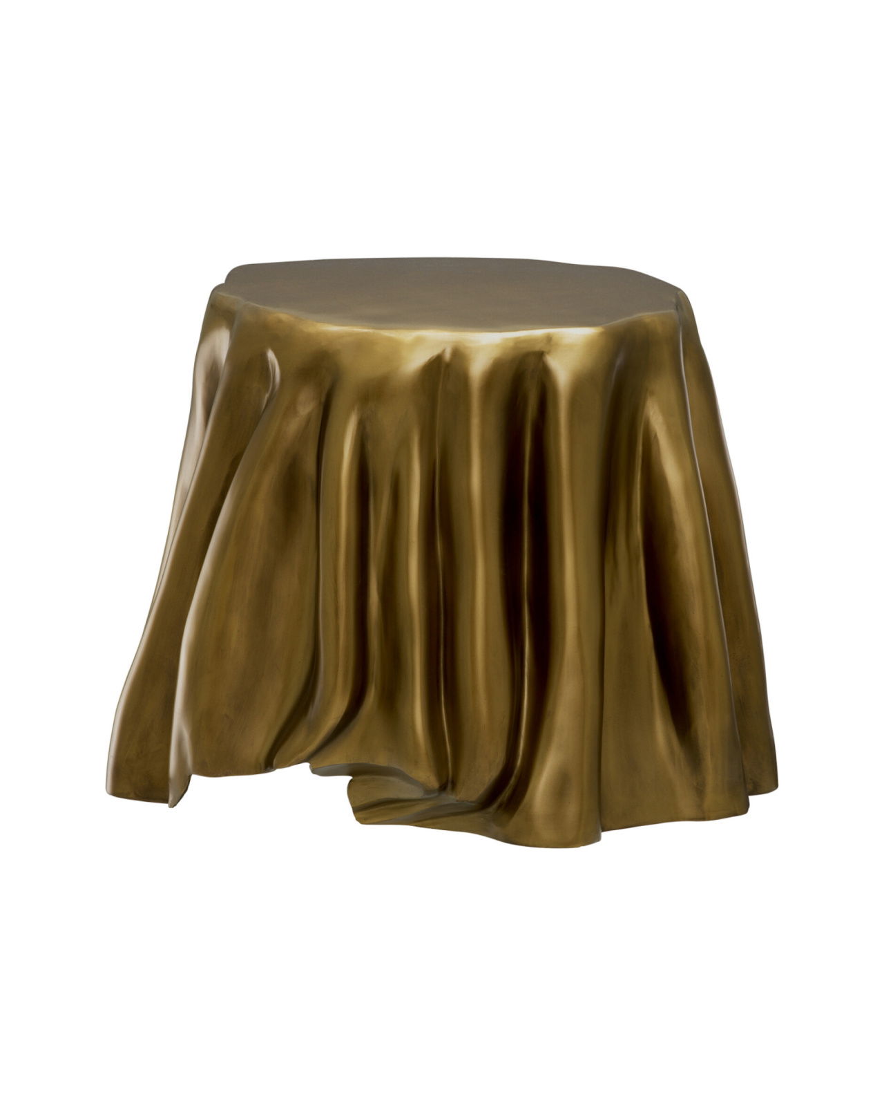 Chabot Side Table Vintage Brass