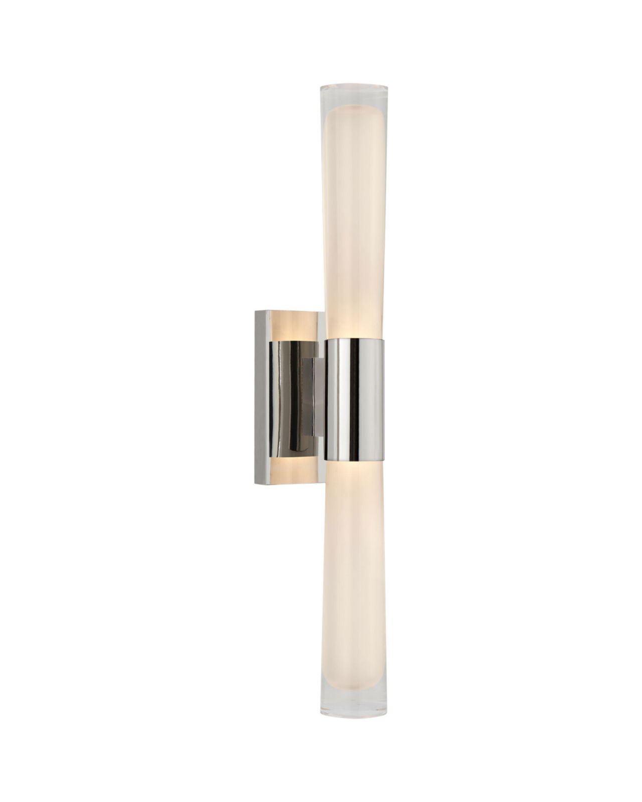 Brenta Single Sconce Polished Nickel