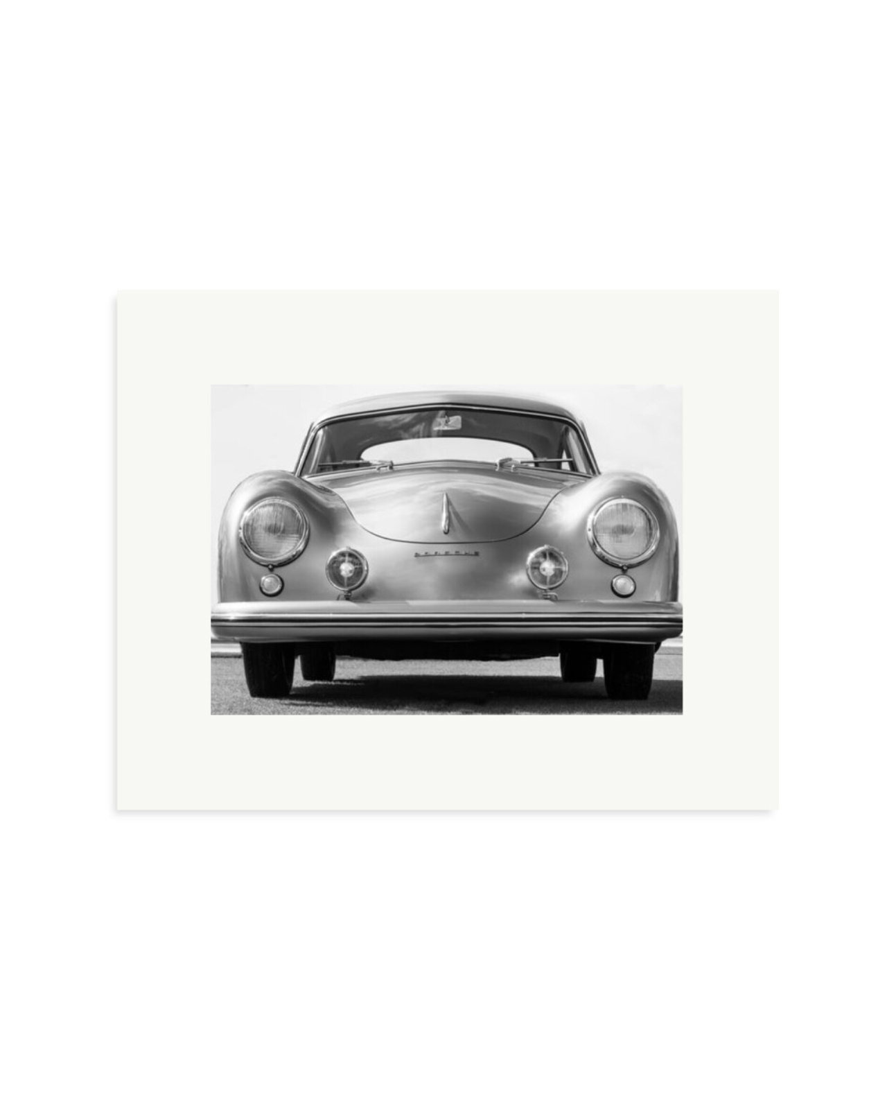 Porsche 356 Coupe Print Only / Small