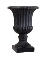Gloria footed planter, anthracite