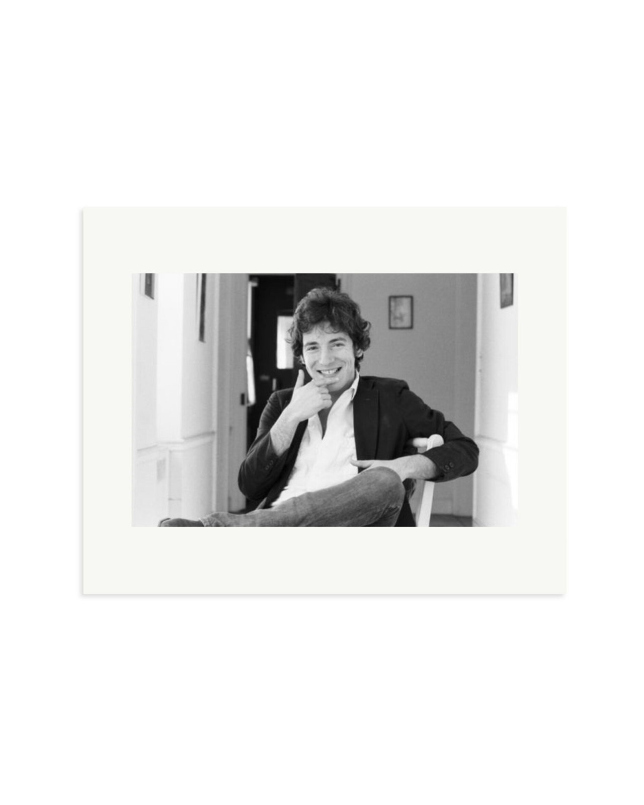Bruce Springsteen at Home Print Only / Medium