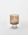 Riley candle holder brown