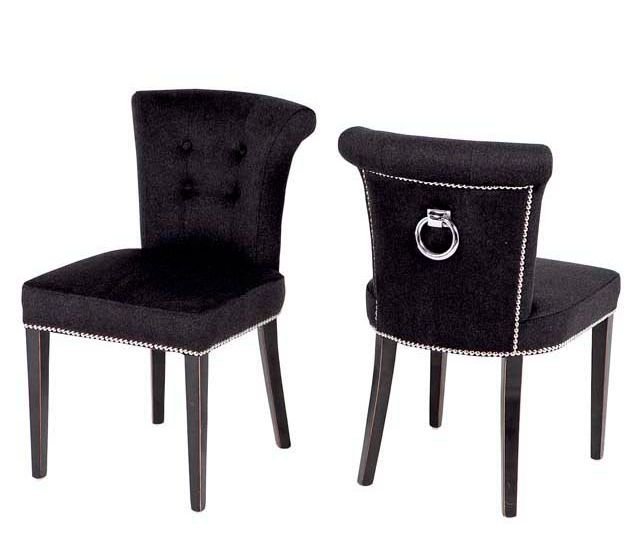 Key Largo Dining Chair, black