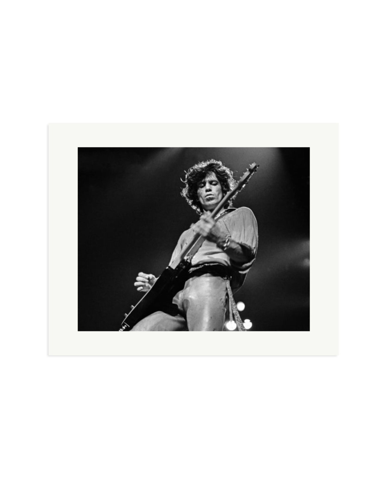 Keith Richards Live, 1978 Print Only / XL