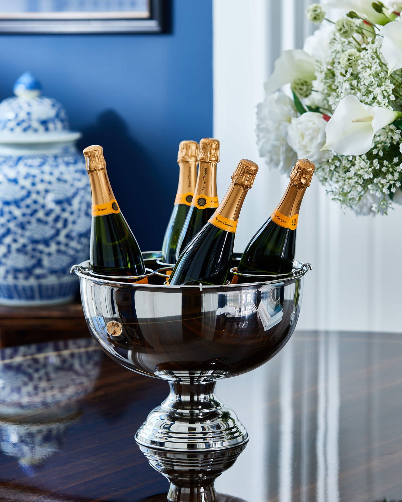 Crespa champagnekylare nickel