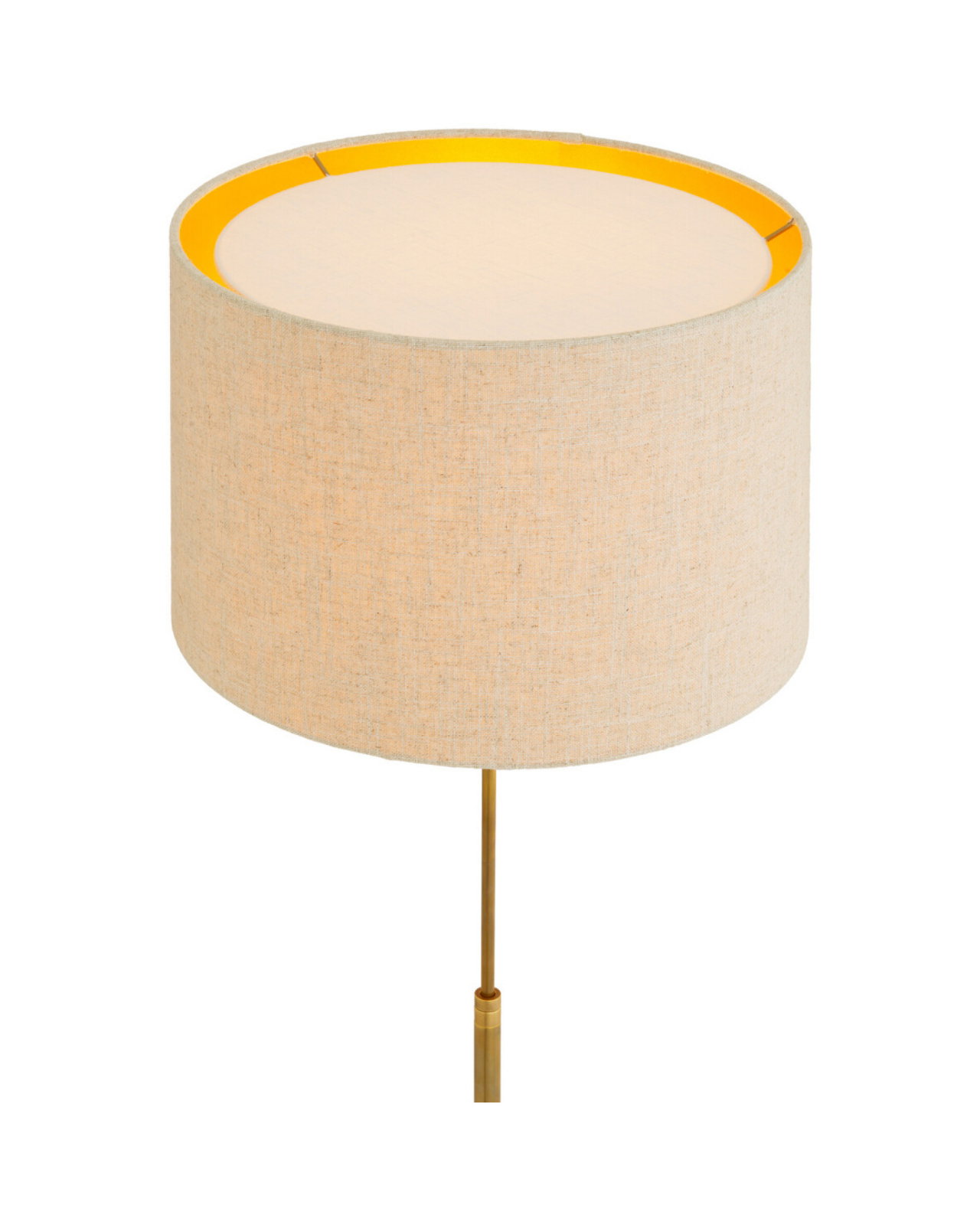 Rialta golvlampa mässing