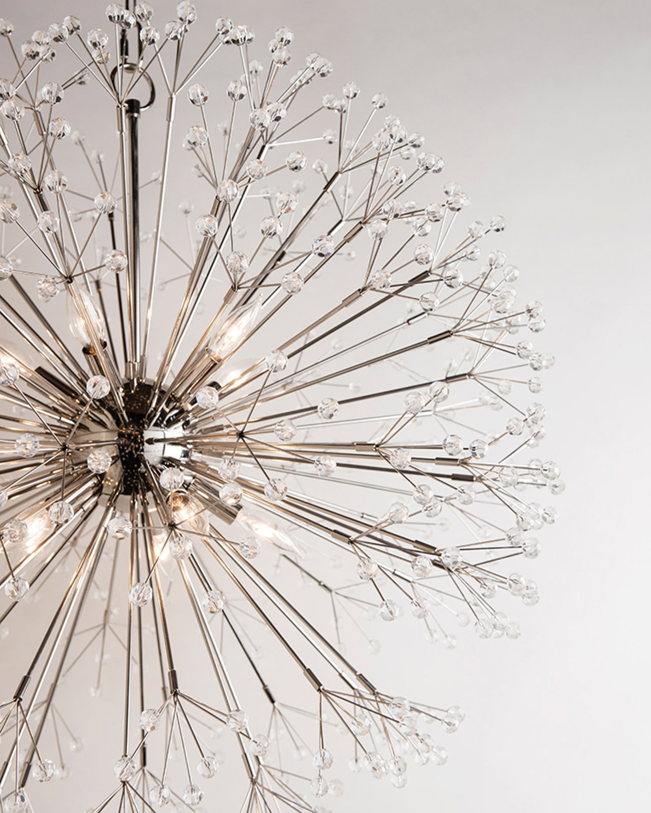 Dunkirk Chandelier Polished Nickel