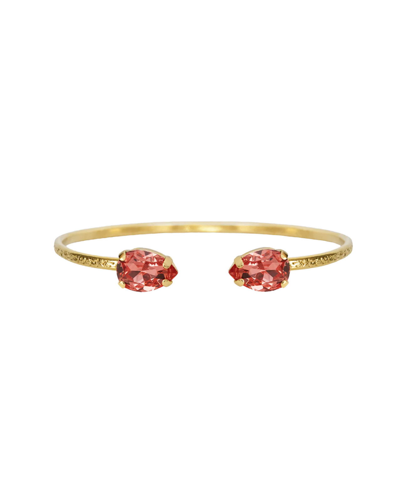 Petite Drop armbånd rose peach