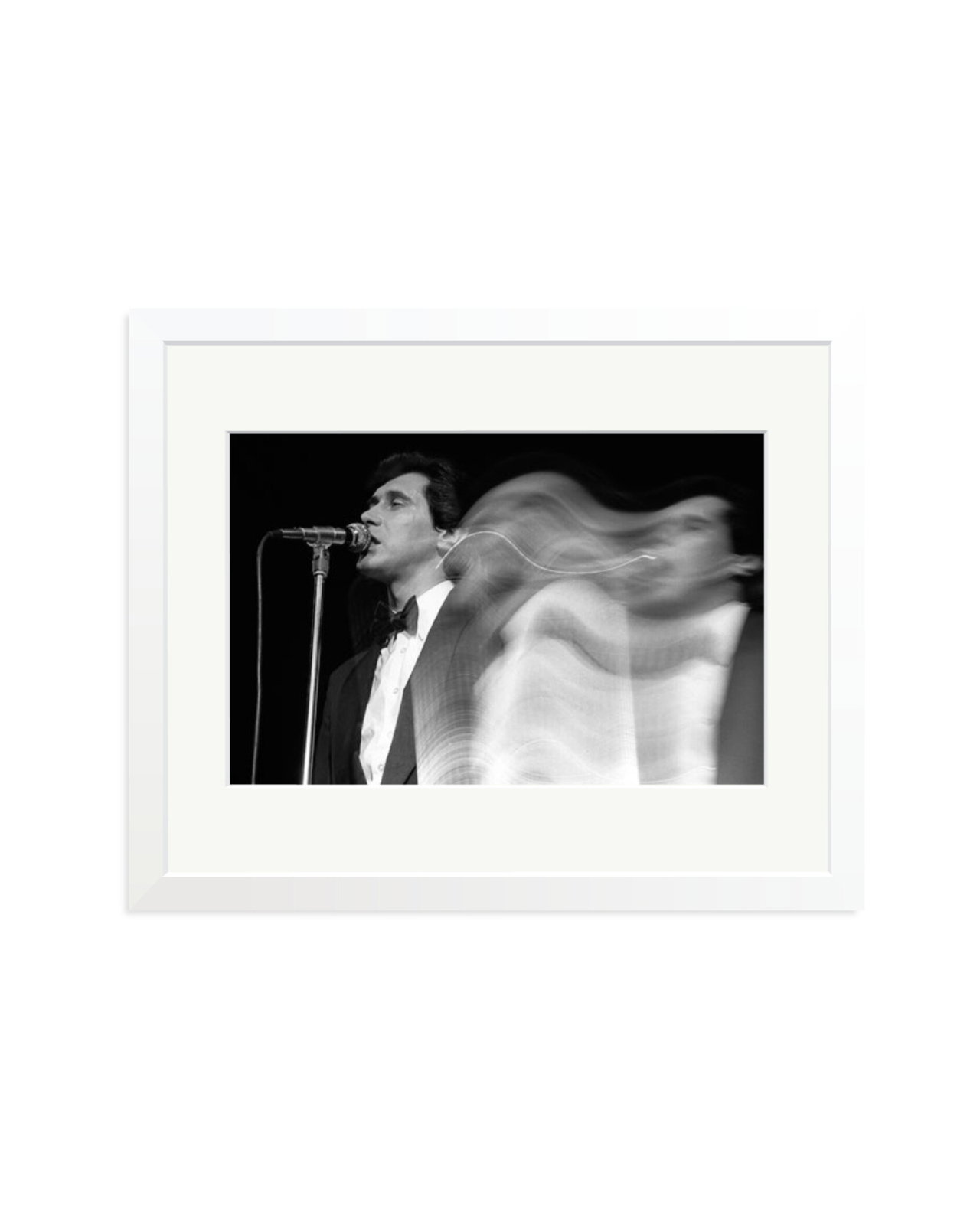 Bryan Ferry Portrait White / Medium