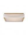 Covet Medium Flush Mount Antique-Burnished Brass