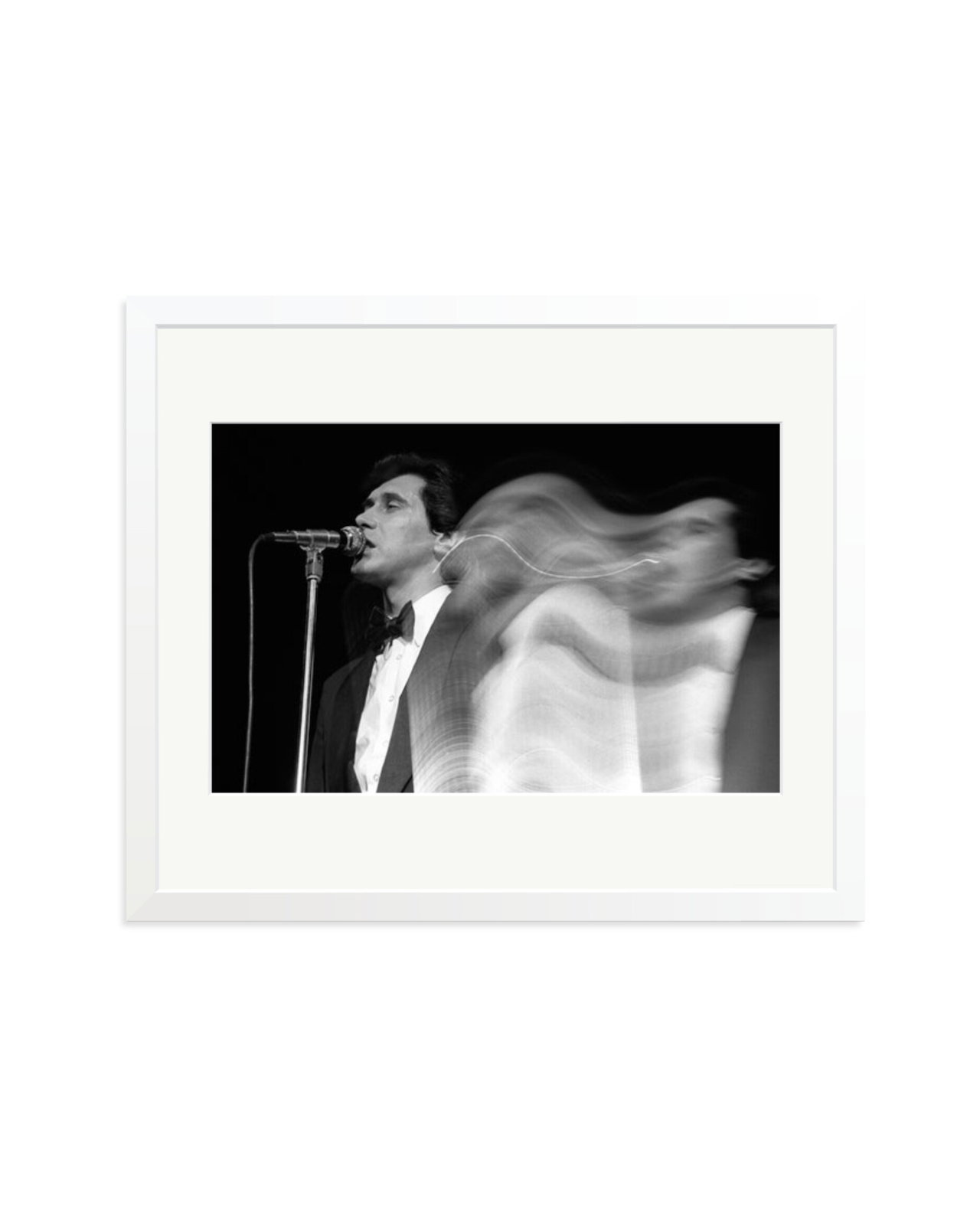 Bryan Ferry Portrait White / Large