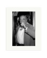 Charles Bukowski Portrait Print Only / Medium