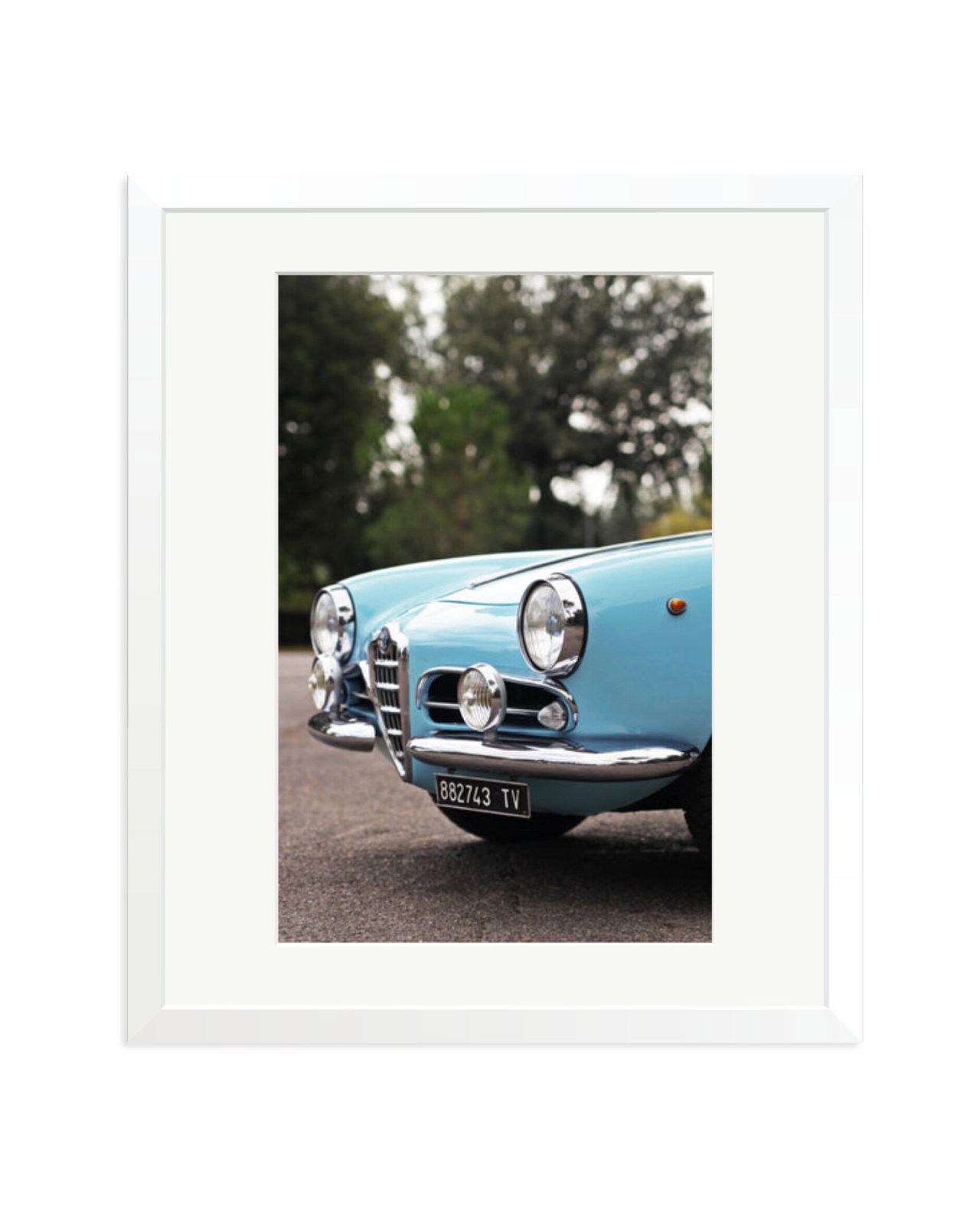 Alfa Romeo Giulietta Spider White / Large
