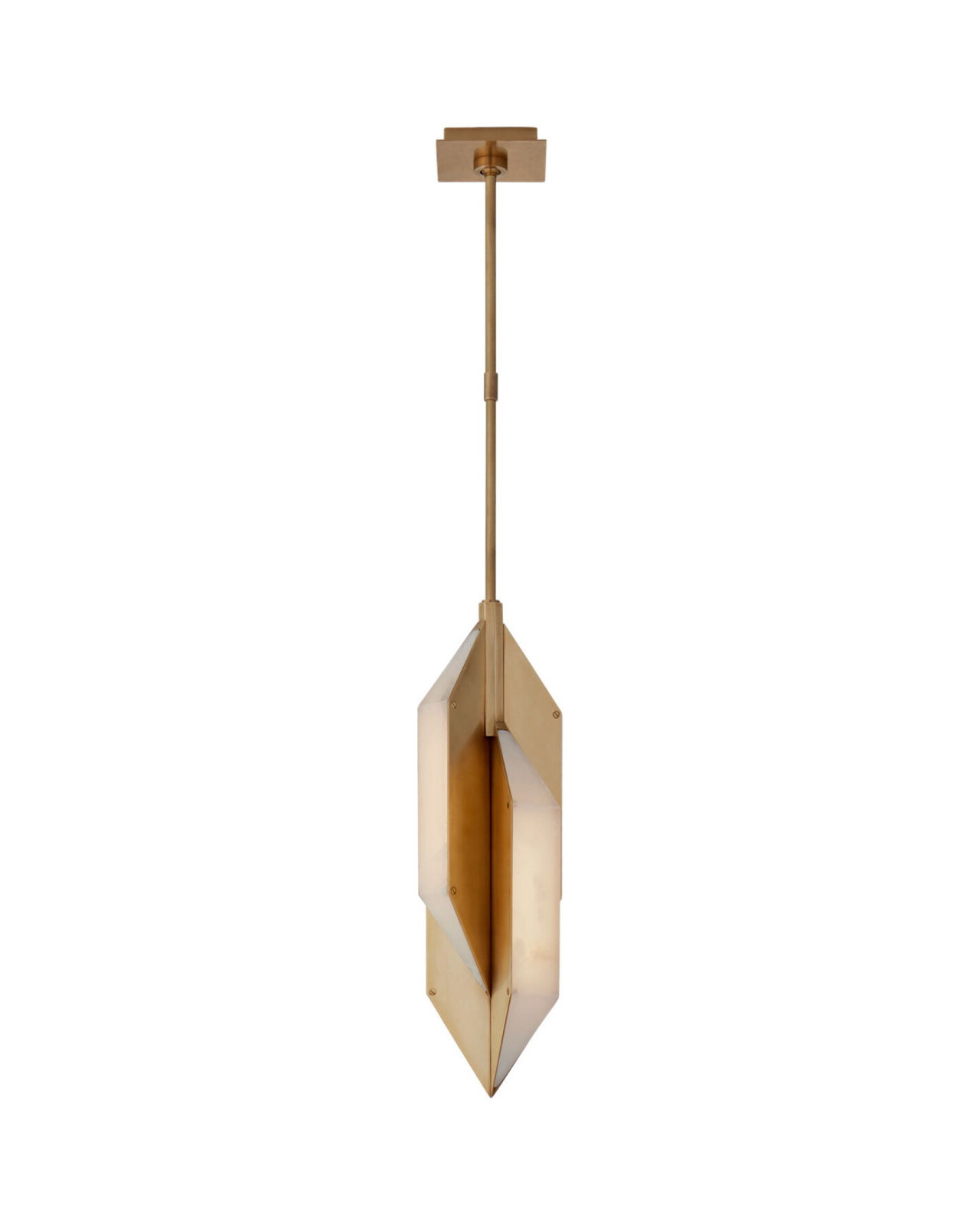 Ophelion Small Pendant Antique-Burnished Brass