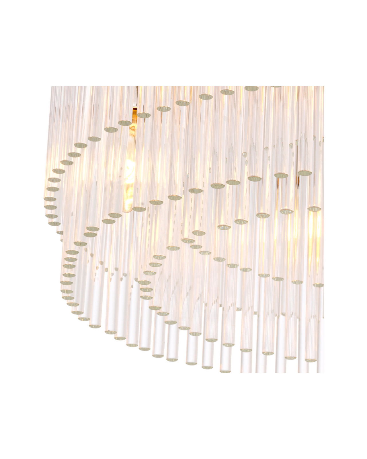 Hector plafondlamp antiek messing