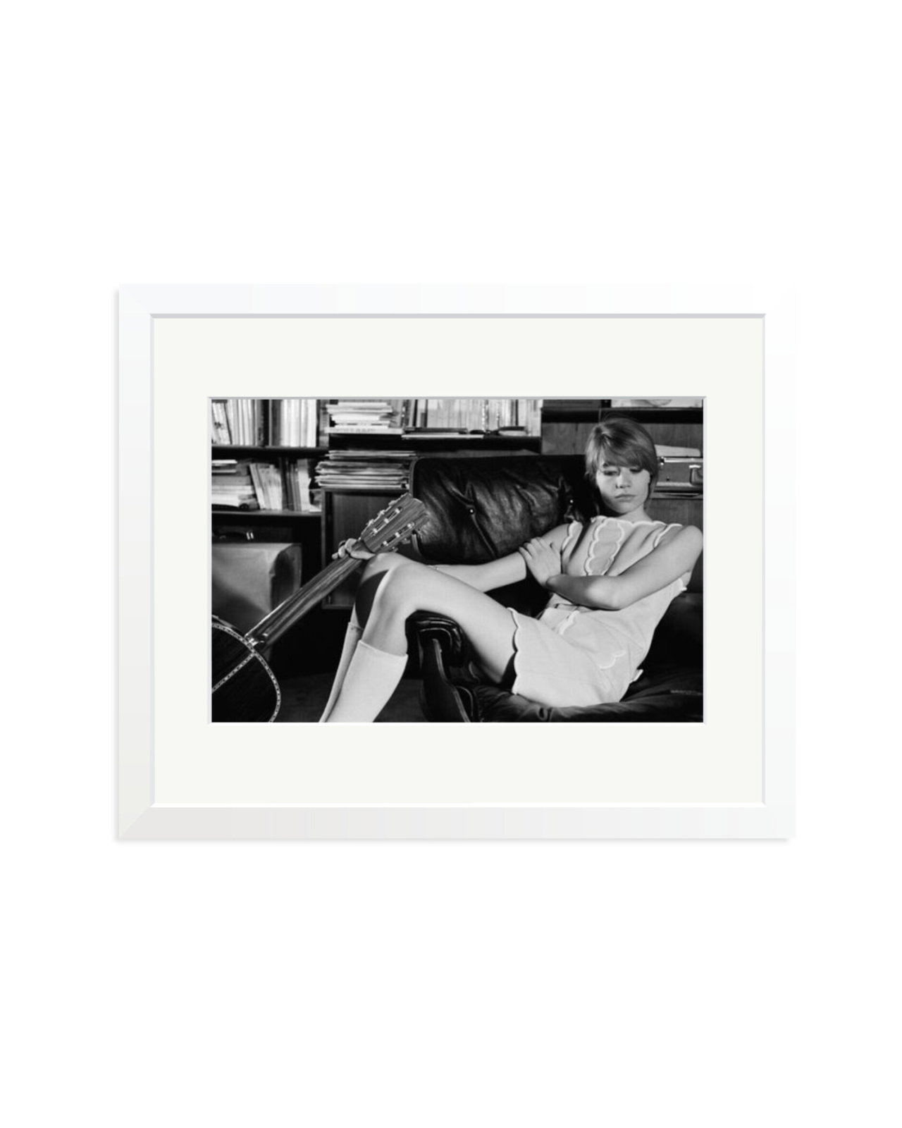 Francoise Hardy at Home White / Medium