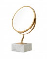 Jovanni tabletop mirror in antique brass