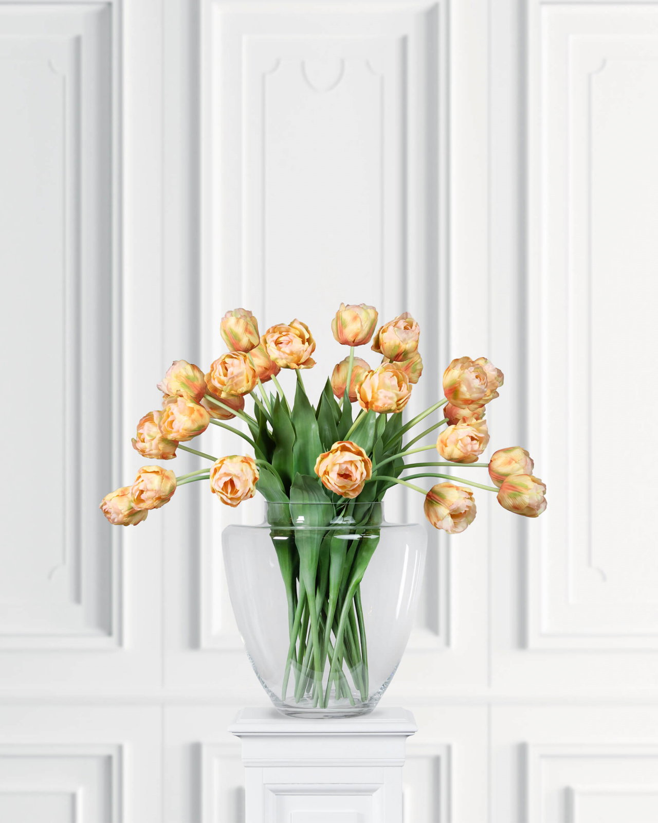 Tulpan snittblomma persika