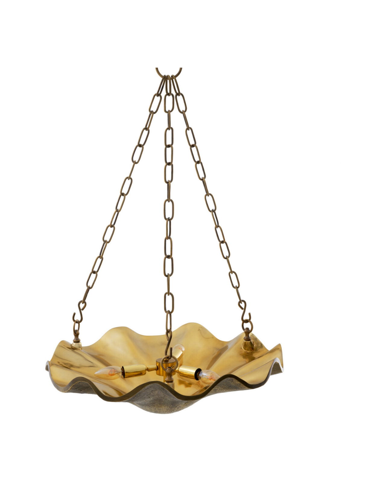 Aurelia Plafondlamp Antiek Messing