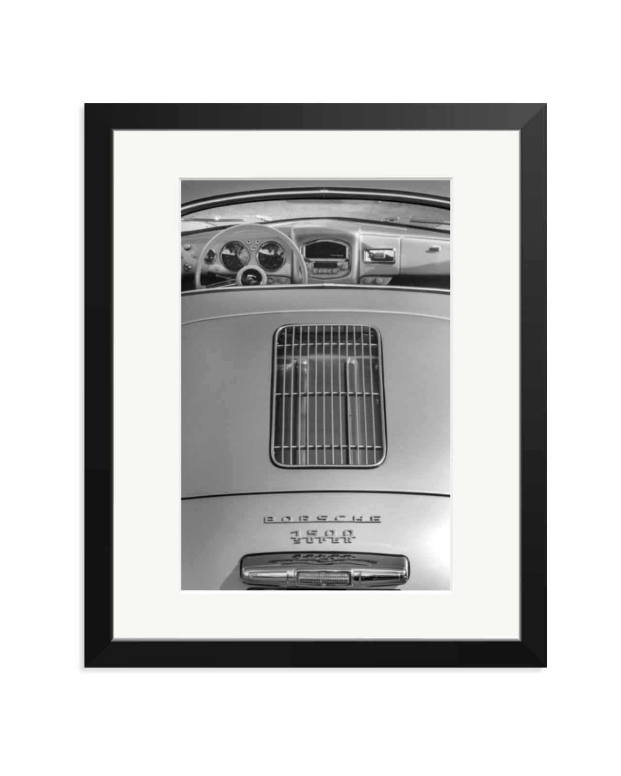 1955 Porsche 356 Black / Medium
