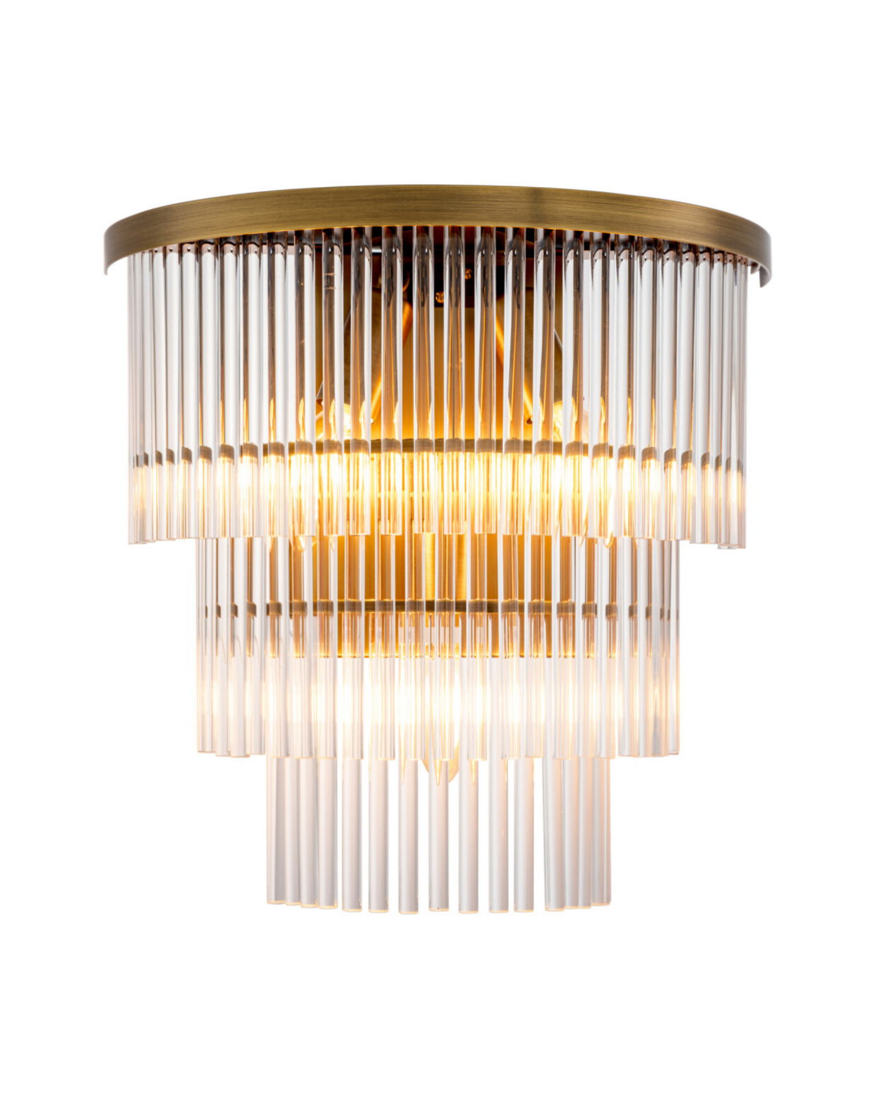 East wandlamp antiek messing