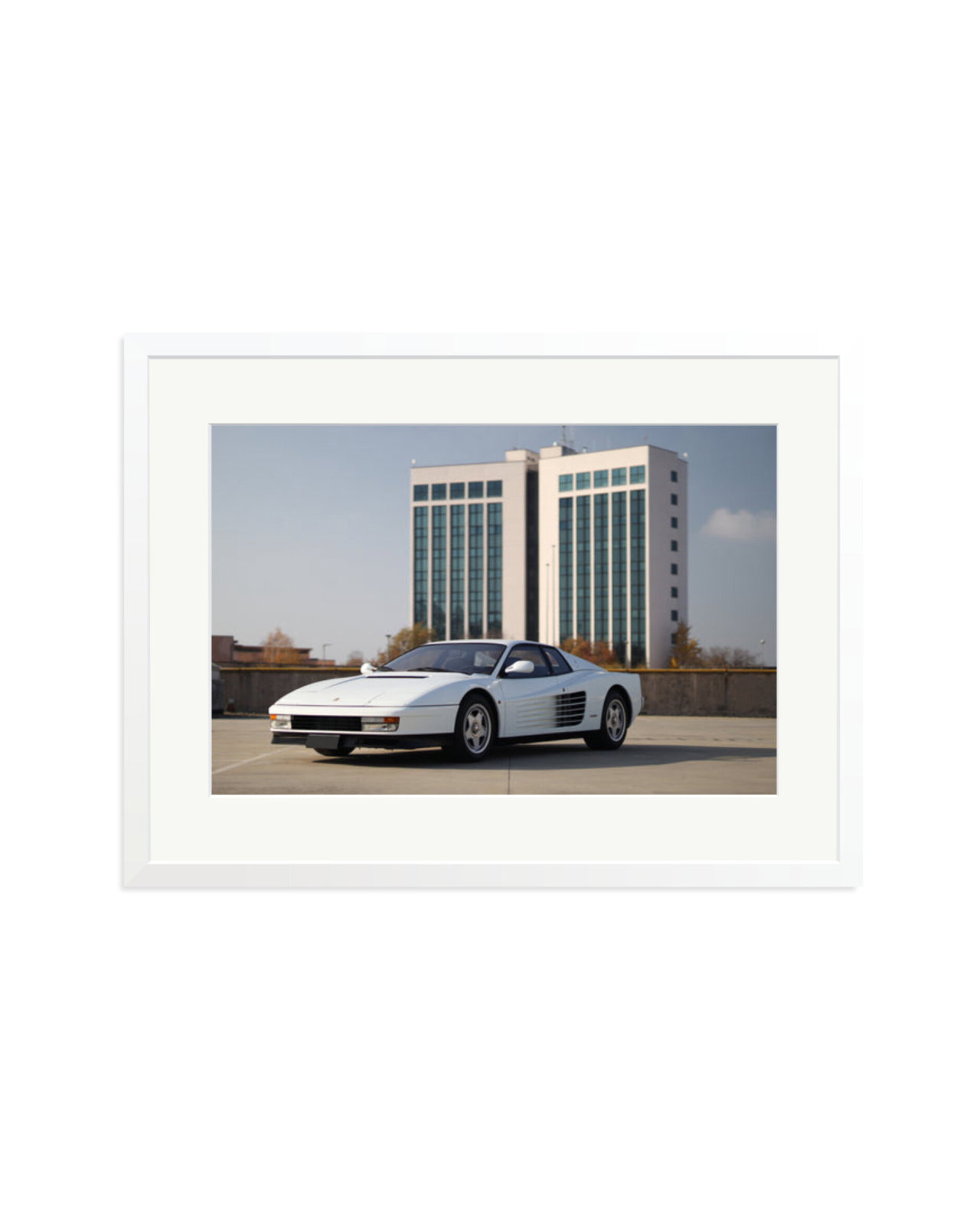 Ferrari Testarossa 01 White / XL
