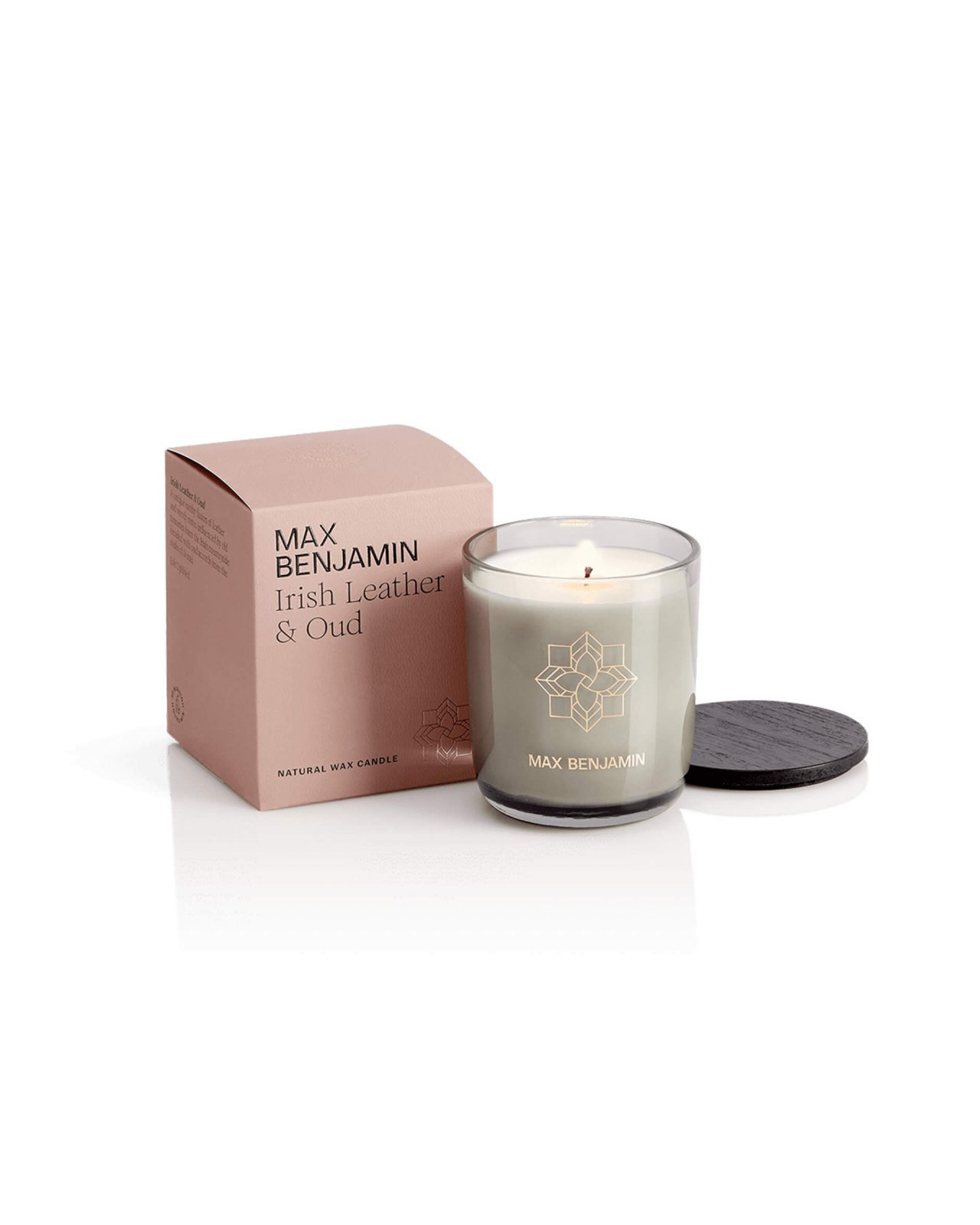 Irish Leather & Oud Scented Candle
