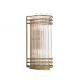 Gulf wall lamp brass