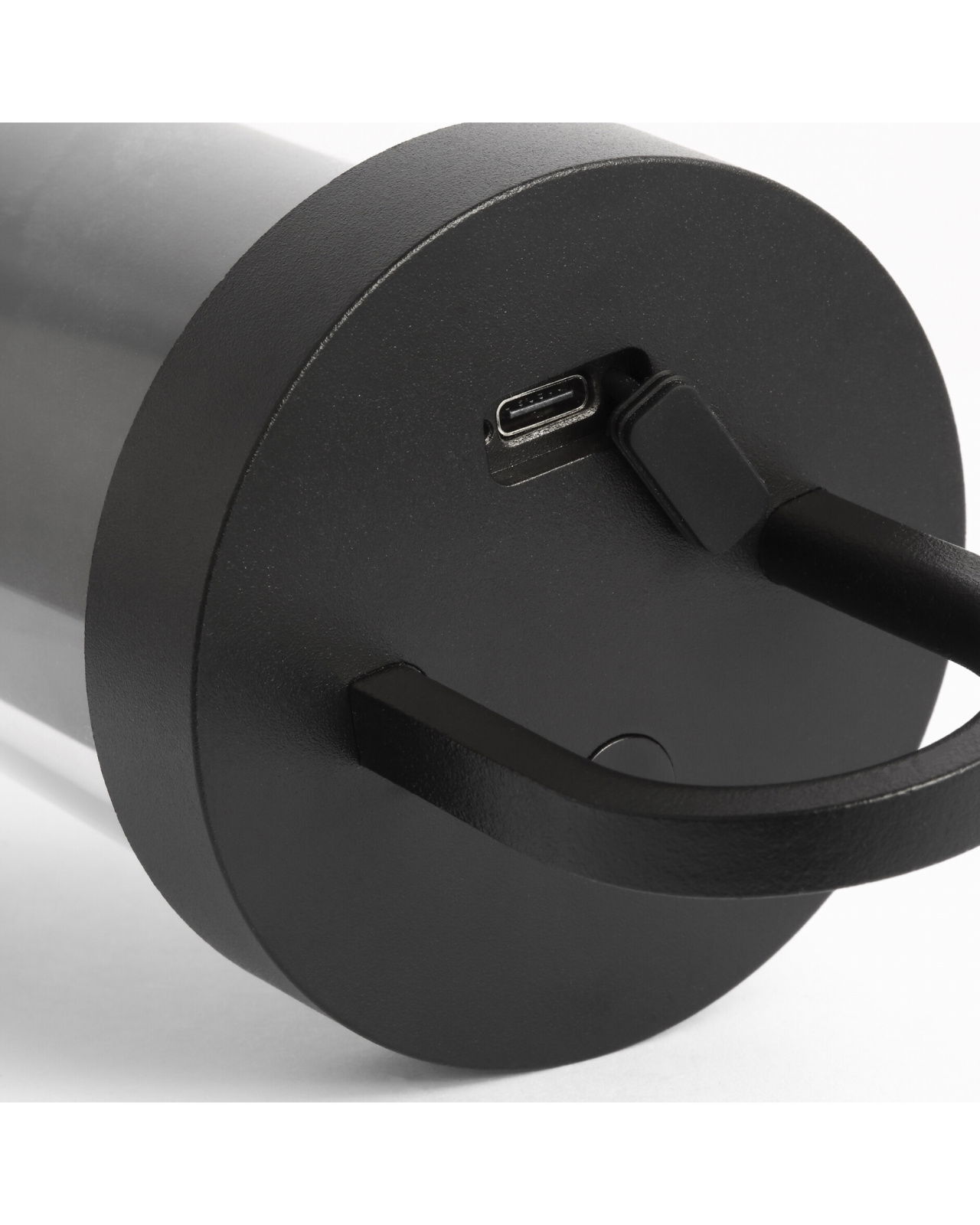 Kandella bordslampa uppladdningsbar svart