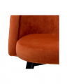Dining Chair Chloé savona orange velvet set of 2