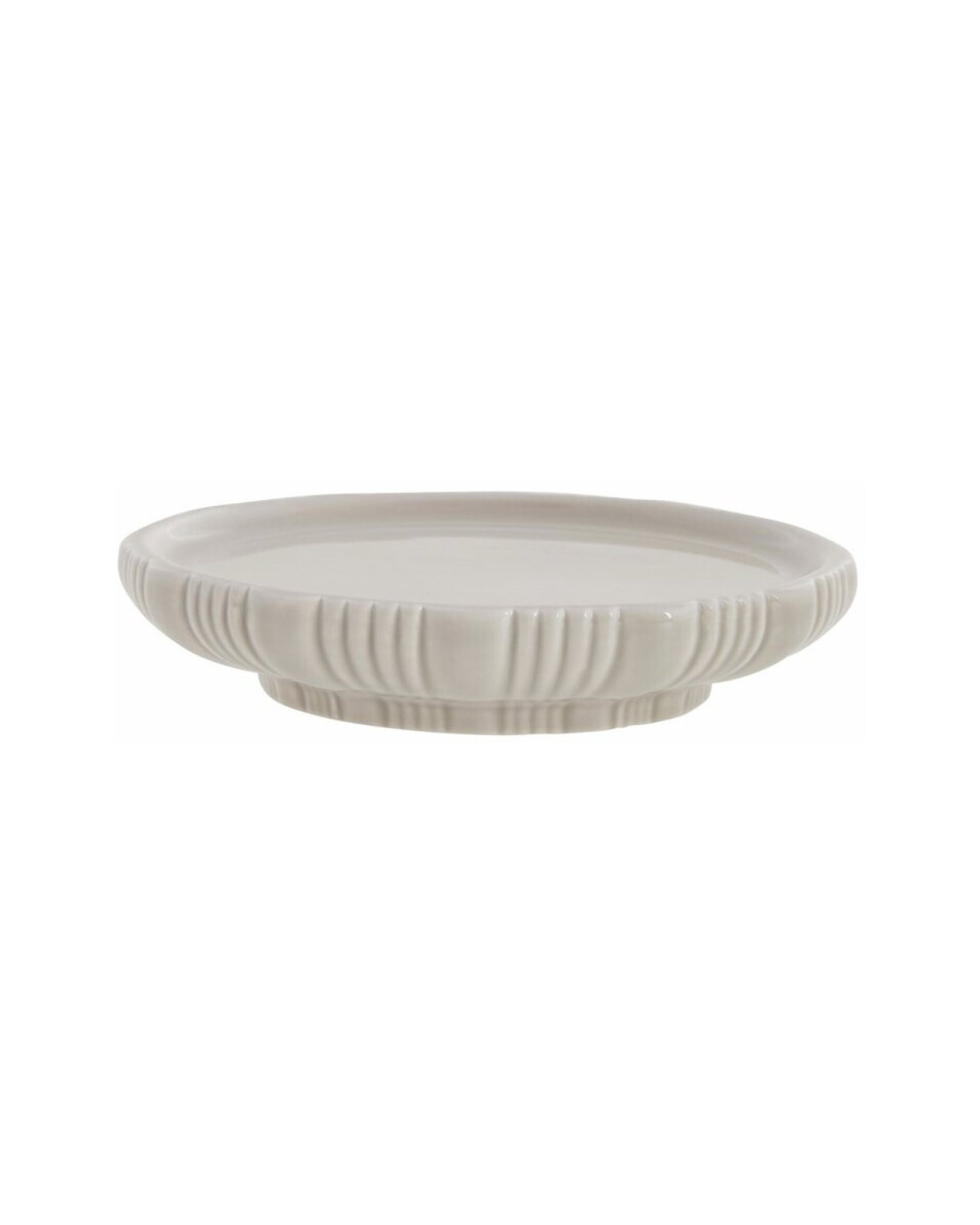 Lily Soap Dish Off-white