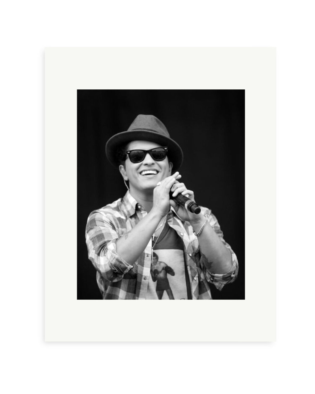 Bruno Mars at V Festival Print Only / Small
