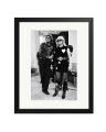 Sylvie Vartan at Yves Saint Laurent Black / Medium