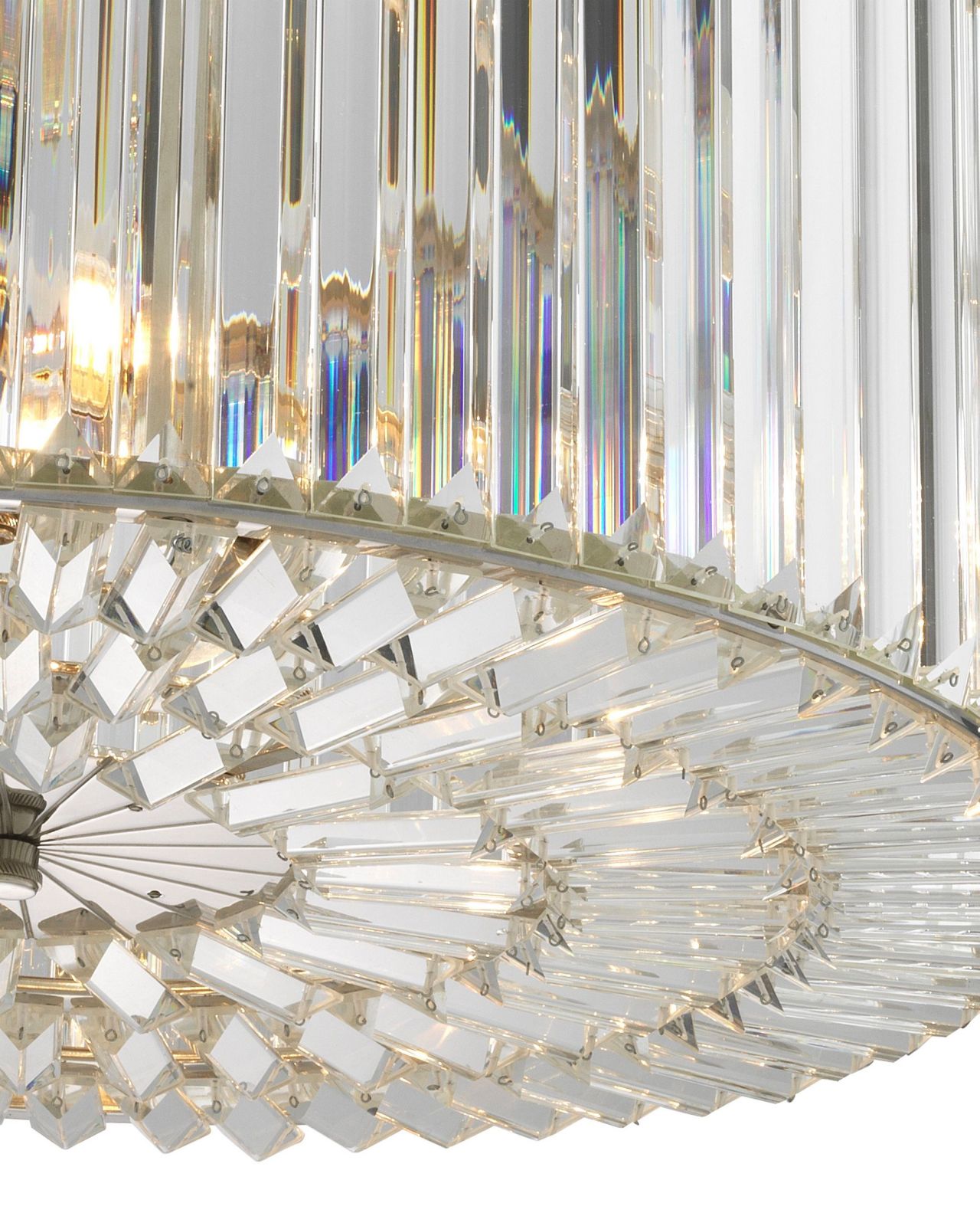 Infinity Chandelier Nickel