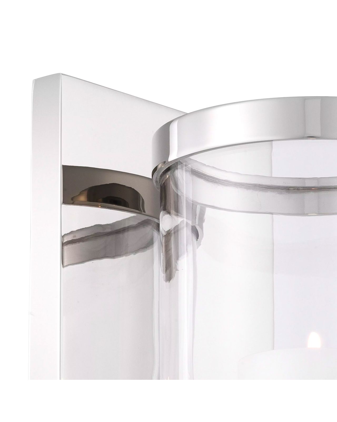 Dominic vägglykta nickel OUTLET