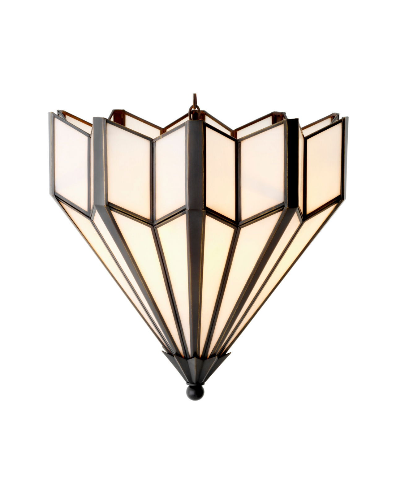 Victory kroonluchter brons