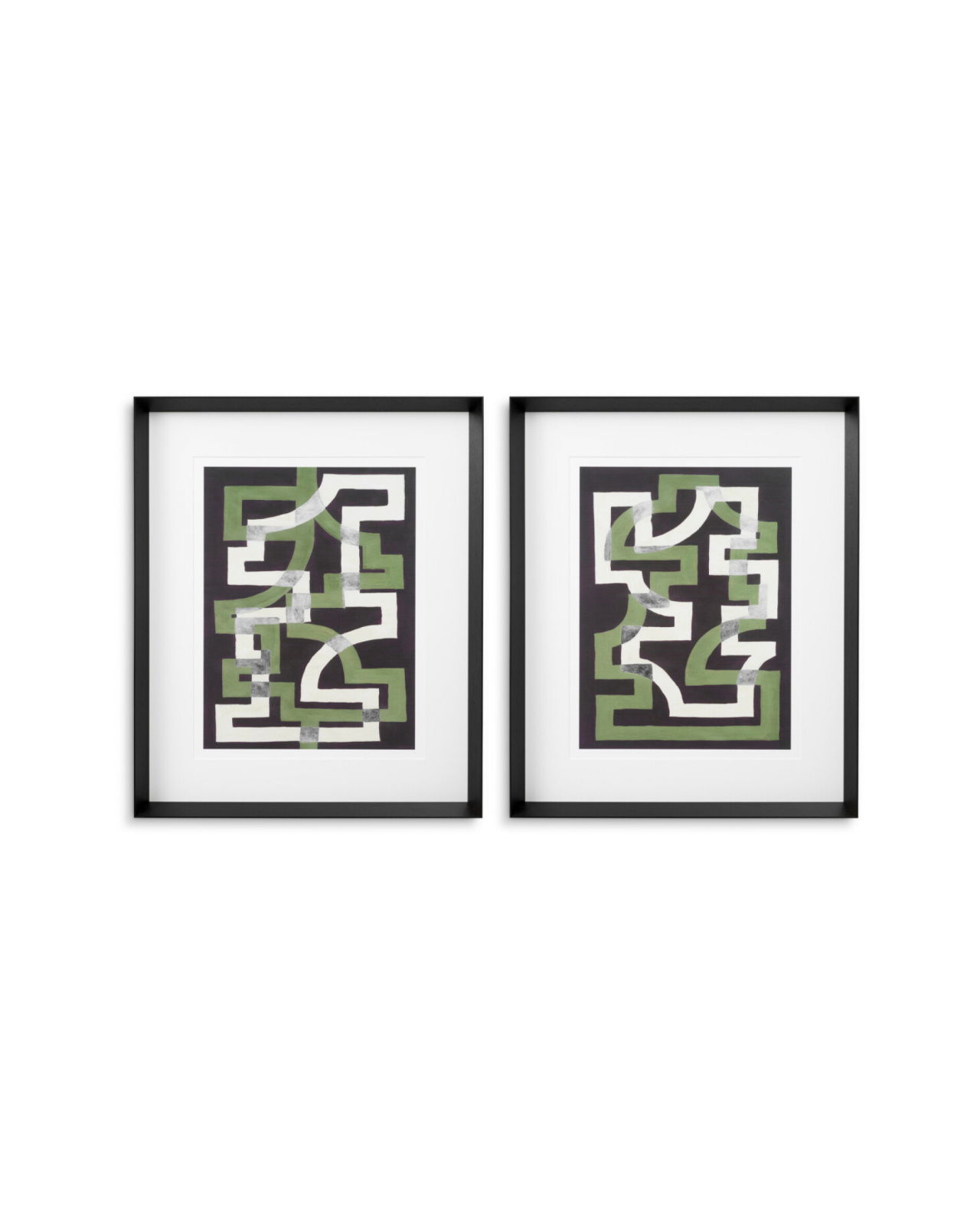 Window Trellis wall art by Michael Willett set of 2