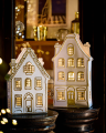 Colmar white candle lantern