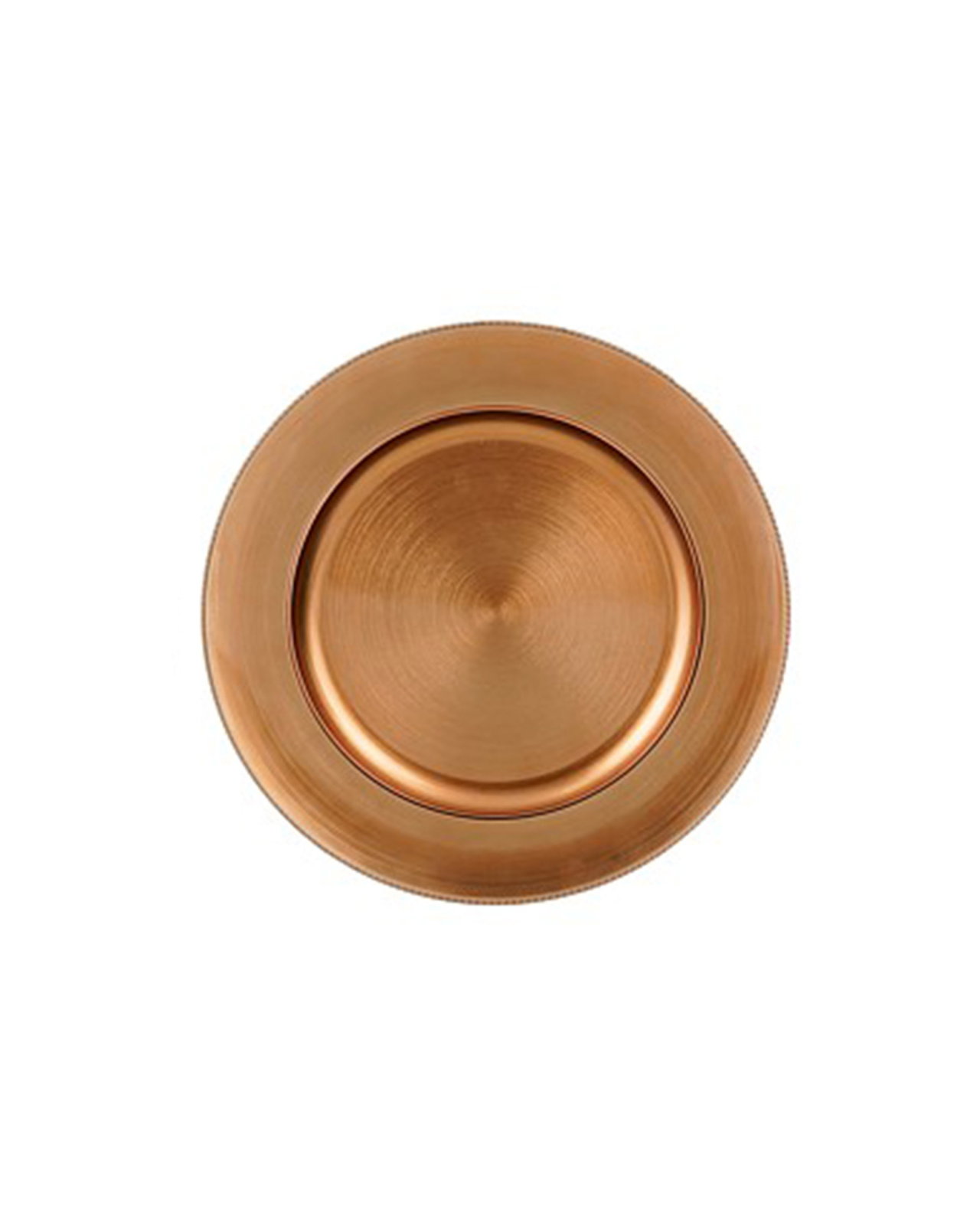 Iris tallerkenunderlag bronze