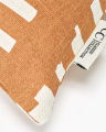 Ikat Block Cushion Cover Terracotta