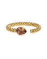 Classic rope armbånd ReCreated light smoked topaz