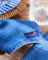 Denim servetter blå 4-pack