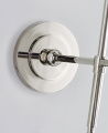 Bryant Sconce Polished Nickel/White Glass