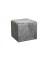 Cube side table London stone