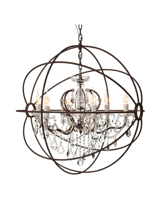 Rome Crystal Chandelier Antique