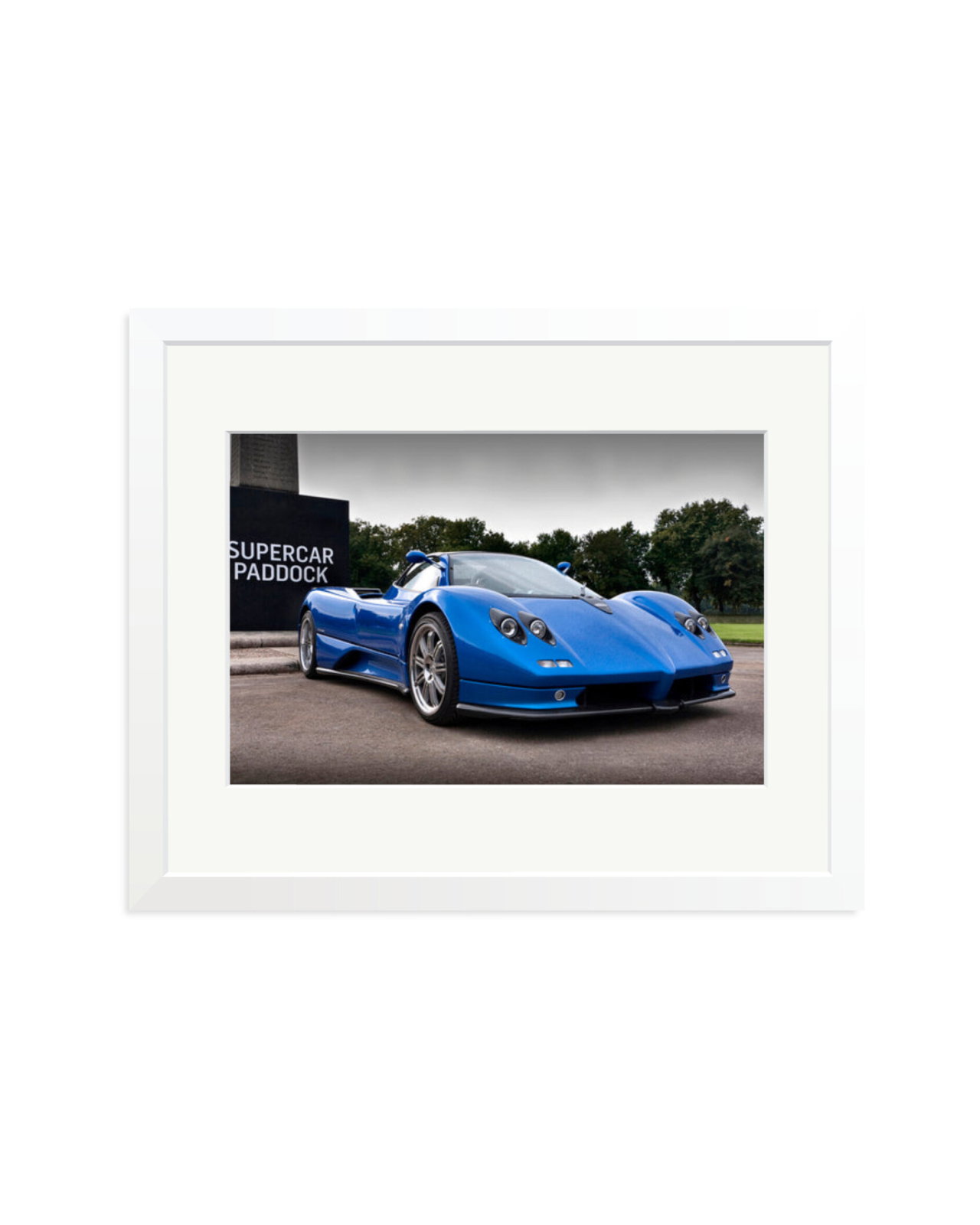 Pagani Zonda S White / Medium