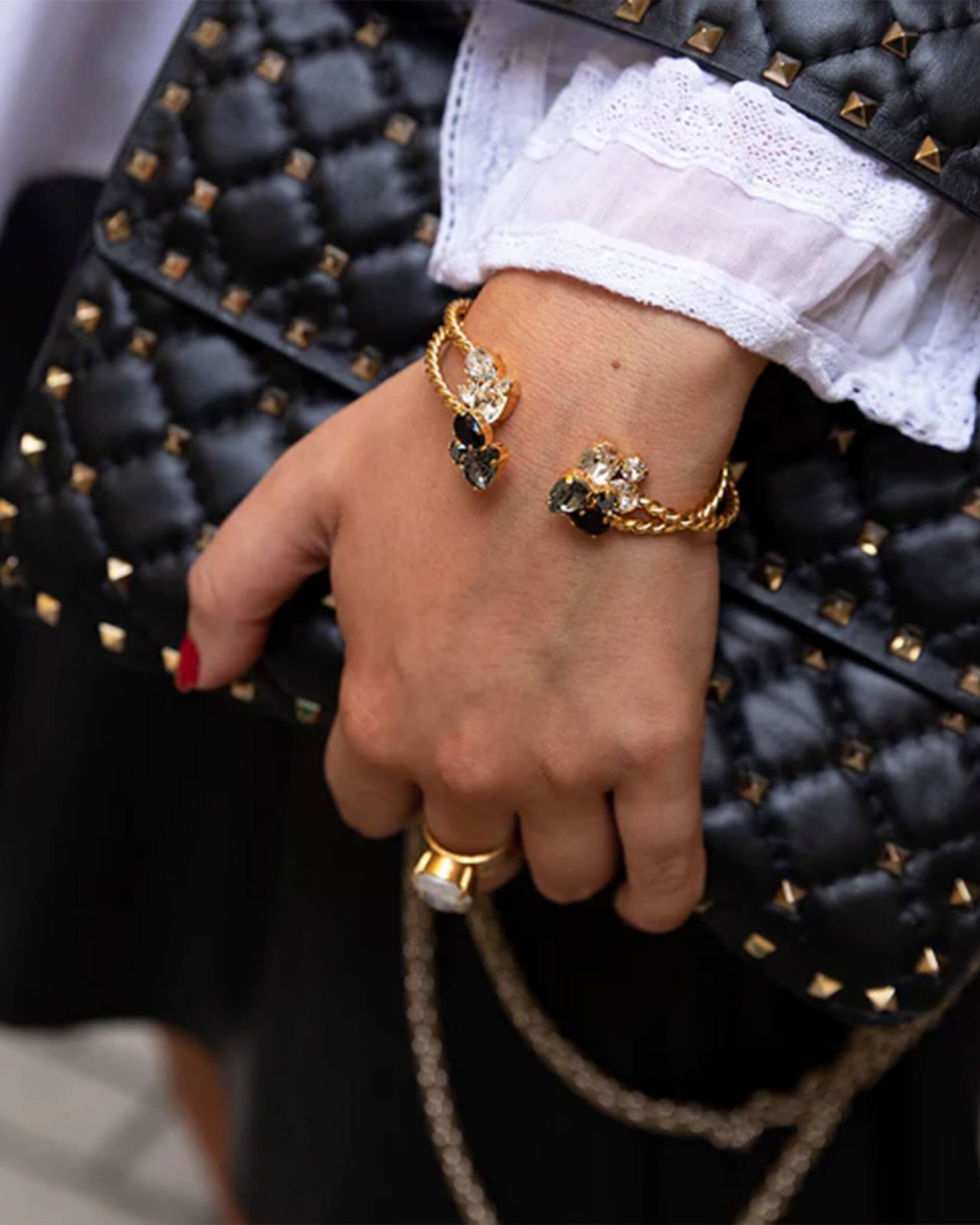 Alisia bracelet black combo