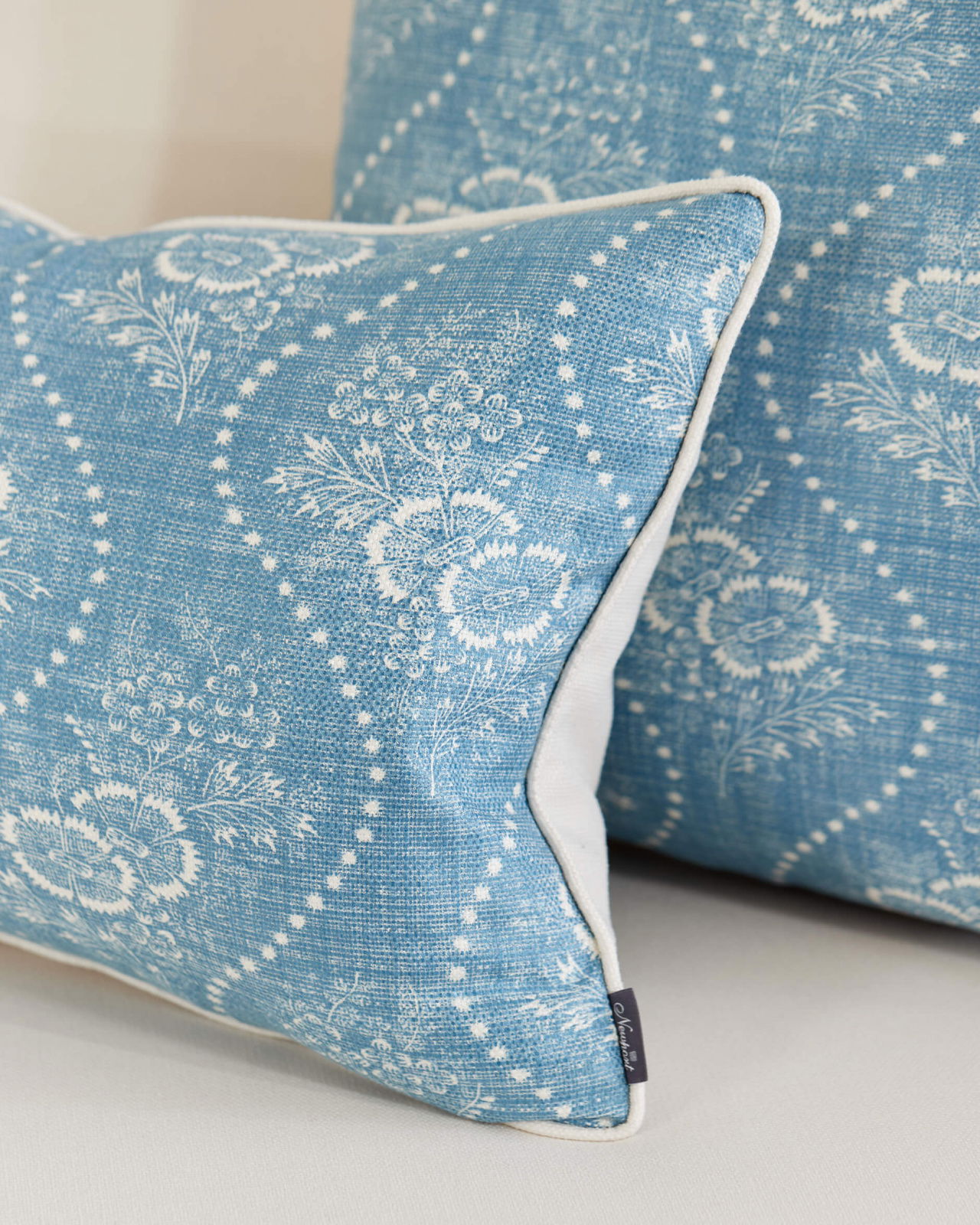 Annaliese Floral Kissenhülle Chambray